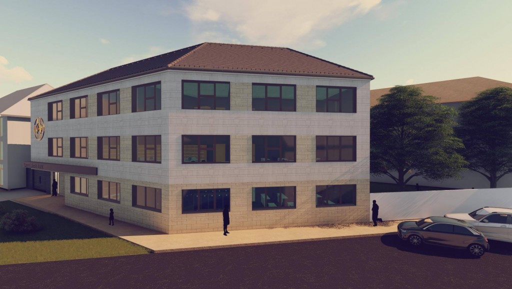 Iskola épület új